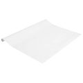 vidaXL Okenné fólie matné biele PVC
