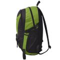 vidaXL Turistický batoh, 40 l, čierno-zelený