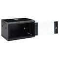 vidaXL 6U Nástenná serverová skriňa 19" IP20 600x450x350 mm