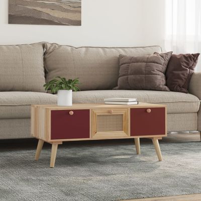 vidaXL Konferenčný stolík so zásuvkami 80x40x35,5 cm kompozitné drevo