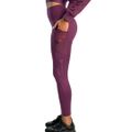 Dámske legíny Essential Plum - STRIX, veľkosť XL, veľkosť oblečenia XL