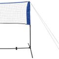 vidaXL Bedmintonová sieť s košíkmi 600x155 cm