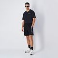 Šortky Big Logo French Terry Black - Champion, veľkosť XL, veľkosť oblečenia XL