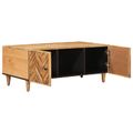 vidaXL Konferenčný stolík Hnedá 100 x 54 x 40 cm Masívne mango drevo