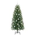 vidaXL Umelý vianočný stromček Zelená 150 cm PE a PVC