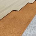 vidaXL Korková Doska 12 ks 100 x 50 x 0,5 cm Korok Hnedá