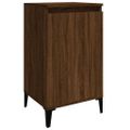 vidaXL Nočné stolíky 2 ks hnedý dub 40x35x70 cm spracované drevo