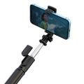 XO selfie tyč Bluetooth statív SS09 čierny 64cm