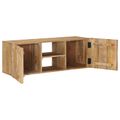 vidaXL Nástenný TV kabinet s poličkou s úložiskom 100 x 30 x 35 cm
