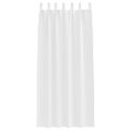 vidaXL Záclony na zatemnenie s krúžkami 2 ks Čistá biela 225 x 140 cm