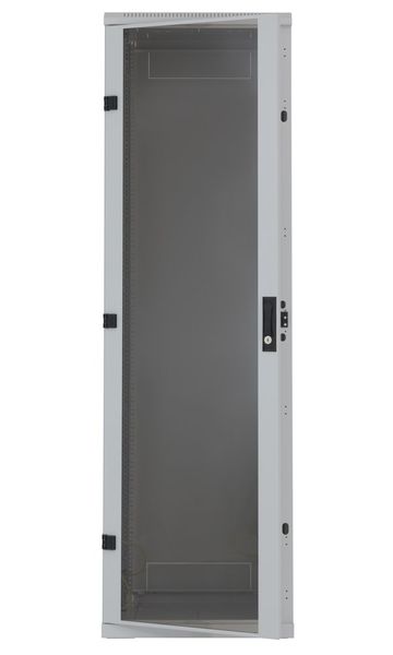 Triton 19' rozvaděč stojanový 47U/600x600, skleněné dveře, šedá Rozvadec, stojanový, 19", 47U, 600×600, sklenené dvere