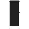 vidaXL Komoda čierna 70x30x80 cm kompozitné drevo