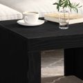 vidaXL Konferenčný stolík Čierny dub 50 x 50 x 35 cm Kompozitné drevo