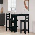 vidaXL Barový stôl na stenu 102 x 45 x 103,5 cm Kompozitné drevo
