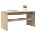 vidaXL TV skrinka 80 x 35 x 40 cm Sonoma dub Kompozitné drevo