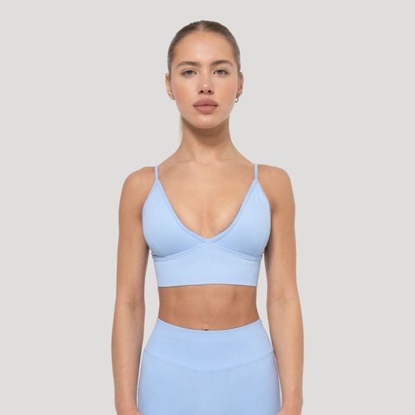 Športová podprsenka Luma Baby Blue - GymBeam, veľkosť XS