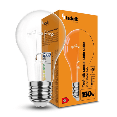 Technik Special Light špeciálna žiarovka A70 150W E27 teplá biela (TSL-150WE27)