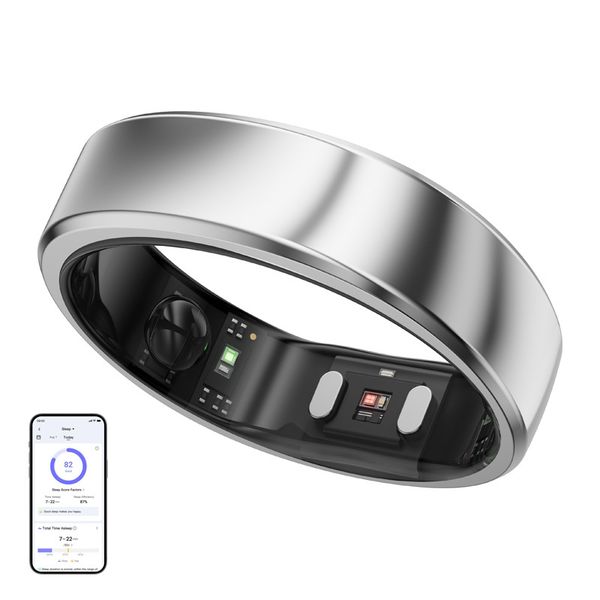 Smartring RingConn Air Gen 2 (veľkosť 6, strieborná galaxia)
