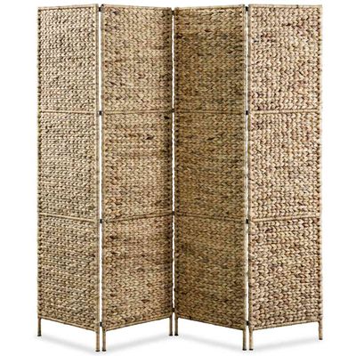 vidaXL Paraván so 4 panelmi 154x160 cm, vodný hyacint