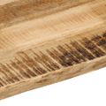 vidaXL Stolová doska živá hrana 100x60x2,5 cm masívny surový mangovník