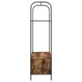 vidaXL Vešiak na oblečenie Hnedý dub 100 x 44 x 160 cm