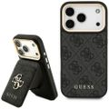 Puzdro Guess 4G s portfóliom Magsafe pre iPhone 17 Pro čierne