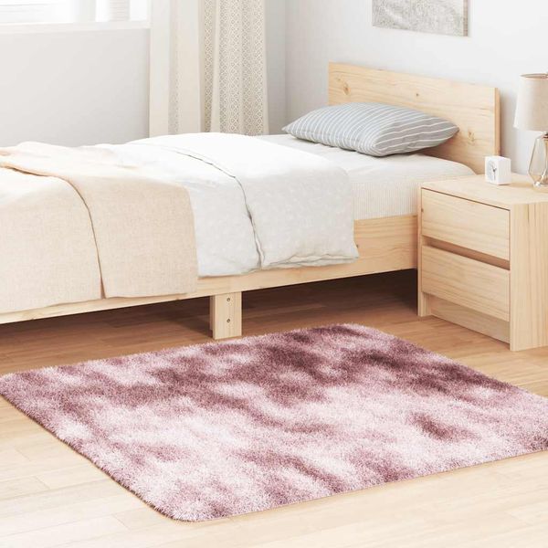 vidaXL Chlpatý koberec s vysokým vlasom NAVARRA 120x120 cm polyester
