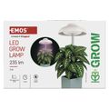 Pozemní svetlo EMOS Z7901 LED GROW 5 W, časovač, biela