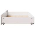 vidaXL Zásuvky pod posteľ 2 ks biele 90x55x17 cm masívna borovica