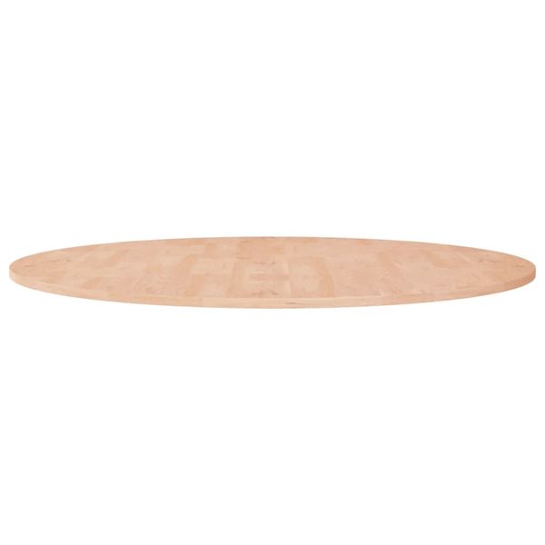 vidaXL Okrúhla stolová doska Ø90x1,5 cm neošetrený dubový masív