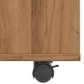 vidaXL Príručný stolík dub artisan 70x35x55 cm spracované drevo