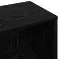 vidaXL Servírovacia skriňa Čierny dub 88,5 x 27,5 x 63,5 cm