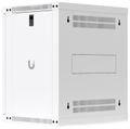 Ubiquiti UniFi 12U Rack Cabinet Wall 450 Glass - Nástěnný rozvaděč, výška 12U, ventilátory, prosklené dveře Rackovací rozvadec, 12U, nástenný, 4-sloupový, prosklená dvírka, ventilátory, 50 kg nosnost, 550 × 450 × 635 mm, bílý