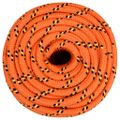 vidaXL Lodné lano oranžové 16 mm 25 m polypropylén