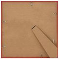 vidaXL Fotorámiky na stôl, koláž 5 ks, červené 20x20 cm, MDF
