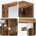 vidaXL Set kabinetov do kúpeľne 3 ks 140 x 14,5 x 70 cm
