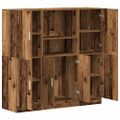 VidaXL 3-dielna súprava kuchynských skriniek Old Wood Engineered Wood