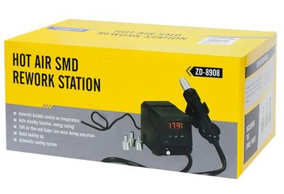 Spájkovacia stanica teplovzdušná XTREME PR-ZD-8908, 300 W Pájecí stanice horkovzdušná  XTREME PR-ZD-8908, 300 W
