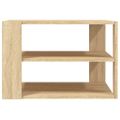 vidaXL Konferenčný stolík dub sonoma 58x58x40 cm kompozitné drevo
