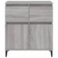 vidaXL Komoda sivý dub sonoma 60x35x70 cm spracované drevo