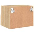 vidaXL TV nástenné skrinky 2 ks dub sonoma 40x30x30cm kompozitné drevo