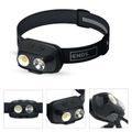 COB LED nabíjacia čelovka P3542, 500 lm, 130 m, Li-pol 1200 mAh