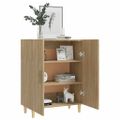 vidaXL Komoda dub sonoma 70x34x90 cm spracované drevo
