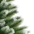vidaXL Umelý výklopný vianočný stromček so snehovými vločkami 210 cm