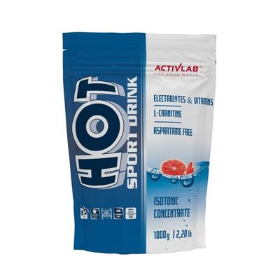 Hot Sport Drink - Activlab, grapefruit, 6 x 1000 g