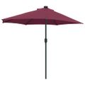vidaXL Záhradný slnečník 294 x 150 x 224 cm Polyester a oceľ