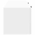vidaXL Nástenná TV skrinka Biela 78,5 x 31 x 30 cm Kompozitné drevo