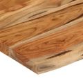 vidaXL Nástenná polica 70x40x2,5 cm obdĺžnik masívna akácia živá hrana
