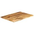 vidaXL Stolová doska 90x60x3,8 cm živý okraj masívny mangovník