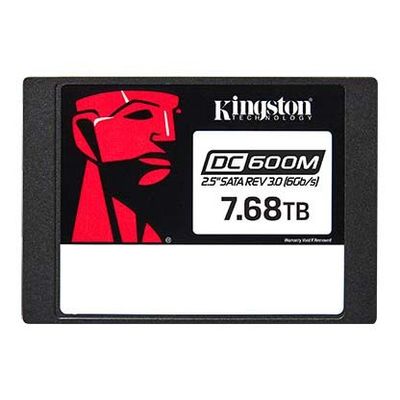 QNAP Kingston, SSD, DC600M, SATA III, 2.5-inch, 7,68 TB, SEDC600M/7680G